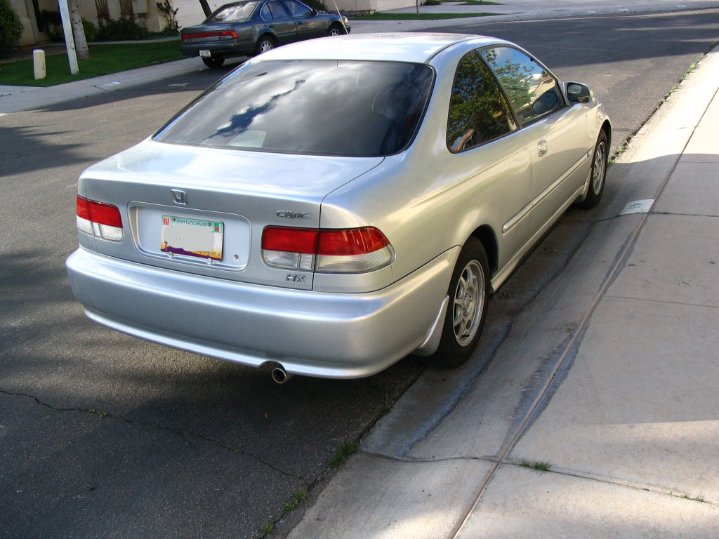 2000 Honda civic hx coupe gas mileage #5
